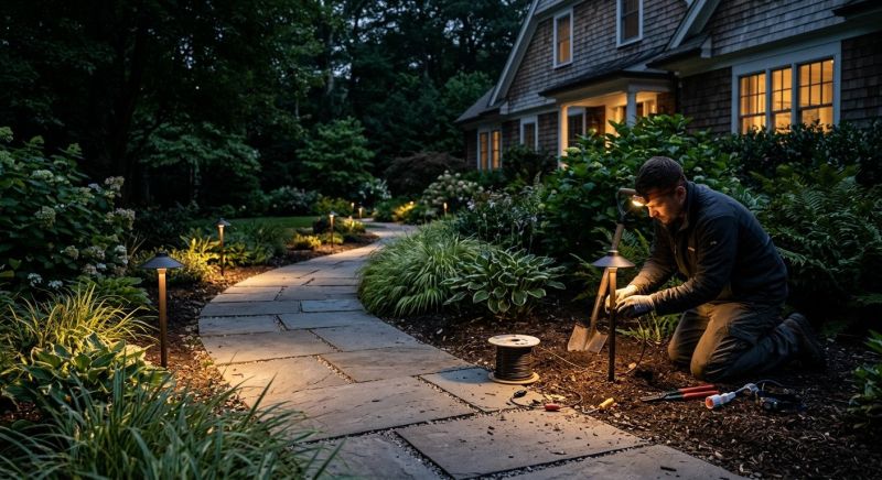 Pathway Lights Installation in Littleton, CO